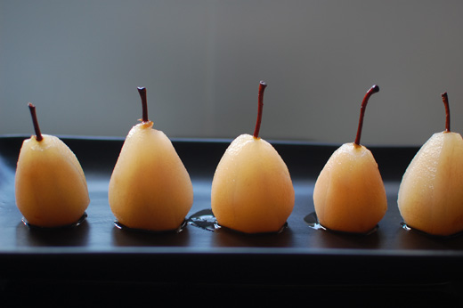 zabaglione or Sabayon with Pears